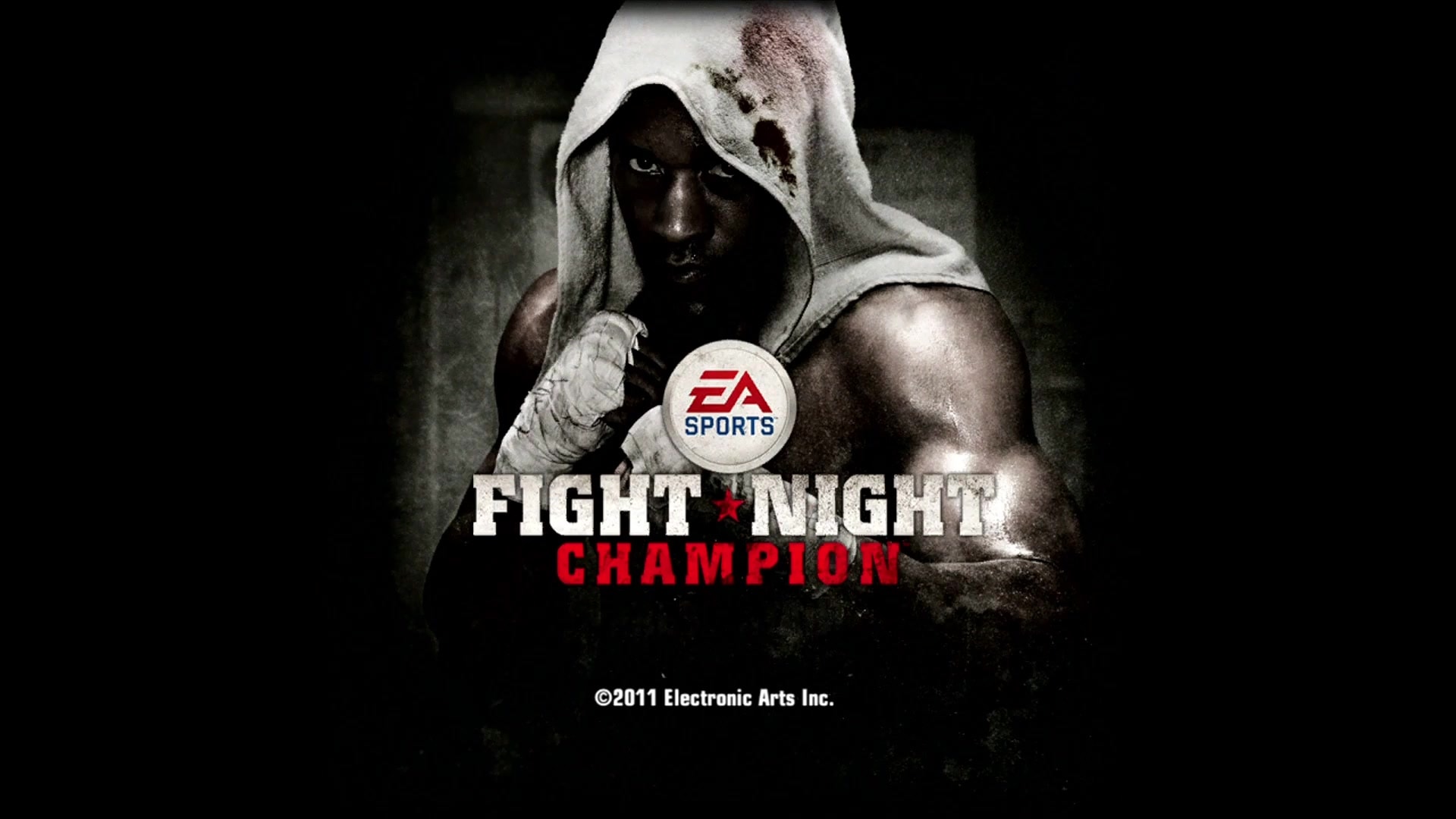 Fight Night Champion title screen for Xbox 360